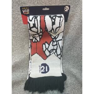 Round21 USWNT Our Time Double-Sided Soccer Scarf USA‎ Women’s